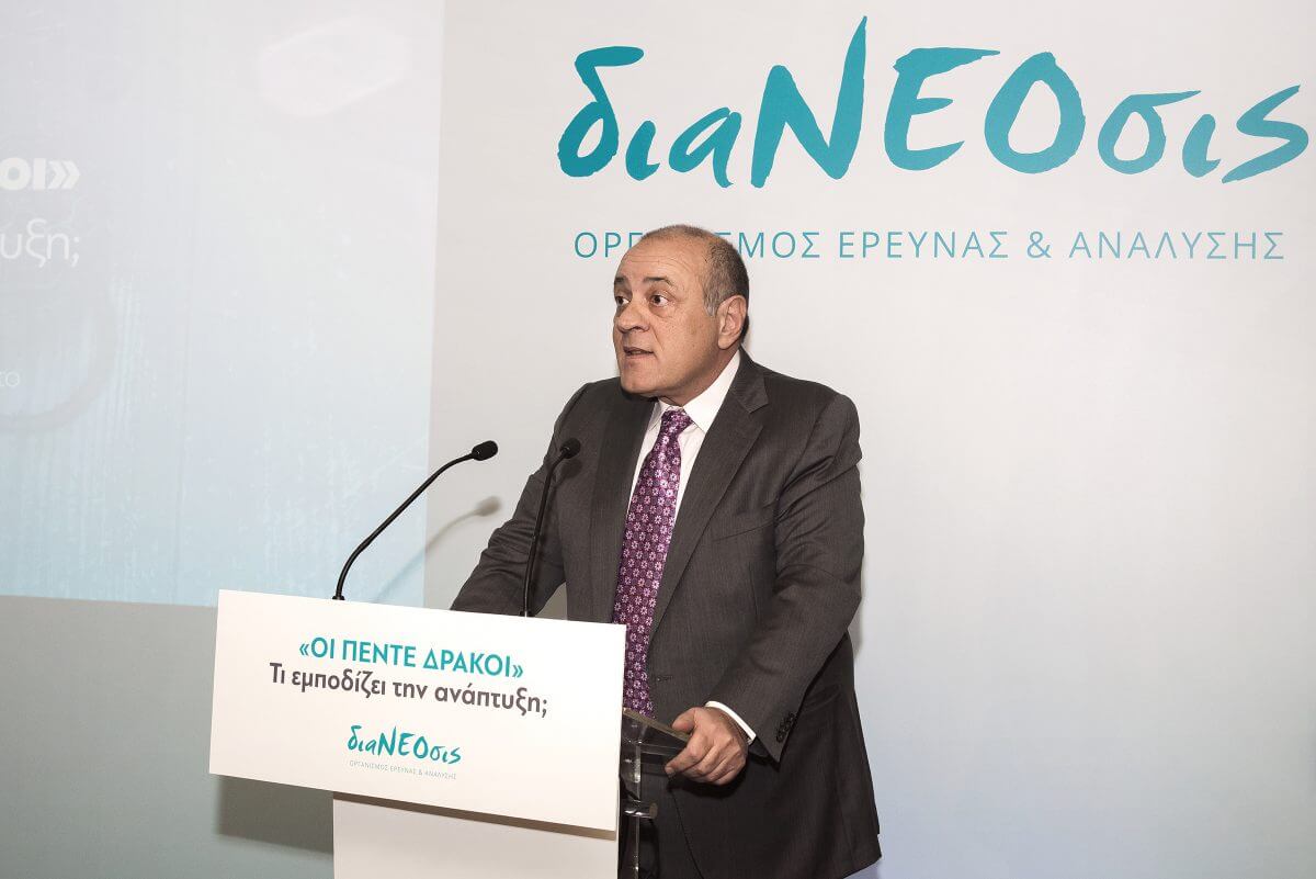 H Ομιλία Του Δημήτρη Δασκαλόπουλου Στην Εκδήλωση Με Θέμα «Οι Πέντε Δράκοι»: Τι Εμποδίζει Την Ανάπτυξη;